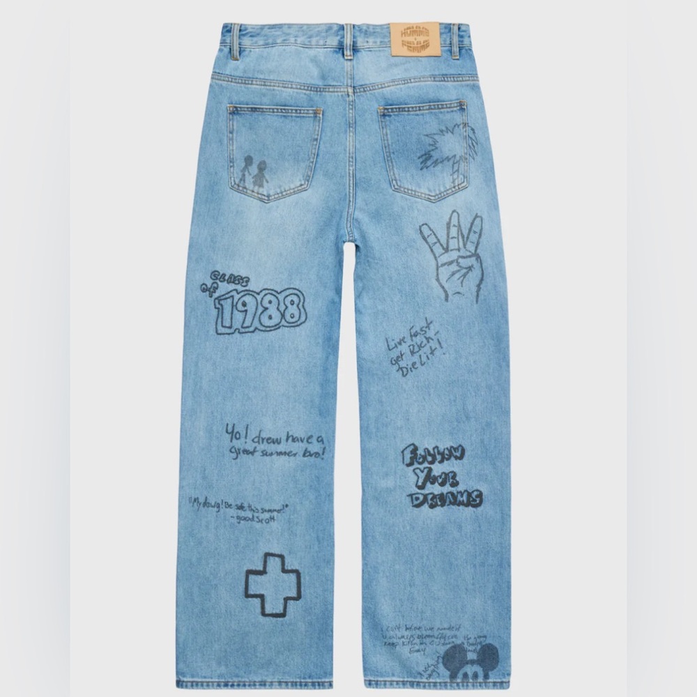 NWT: HommeFemme Yearbook Jeans - Picture 2 of 4